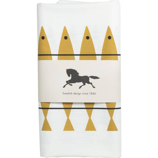 Almedahls Sill oilcloth 145x220 cm Ochre