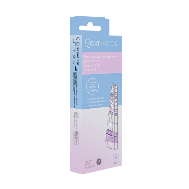 Health Nordic Ägglossningstest Strimmel 5-pack