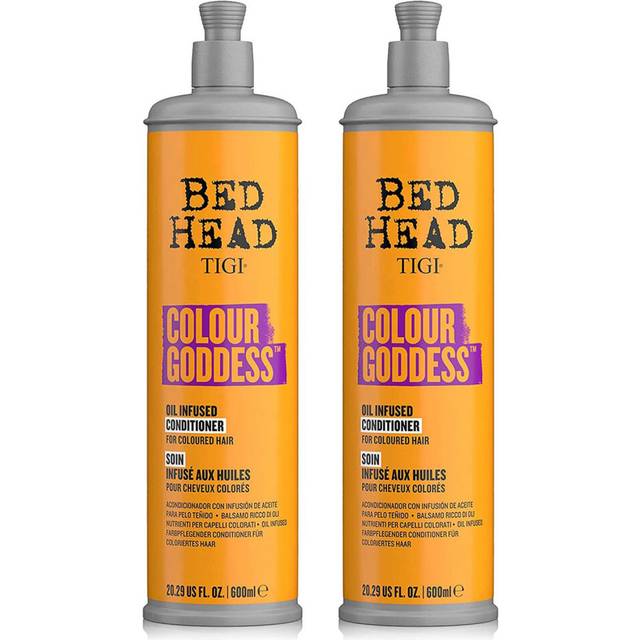Bed Head by TIGI Colour Goddess Conditioner For Coloured Hair, 600ml, 2pk