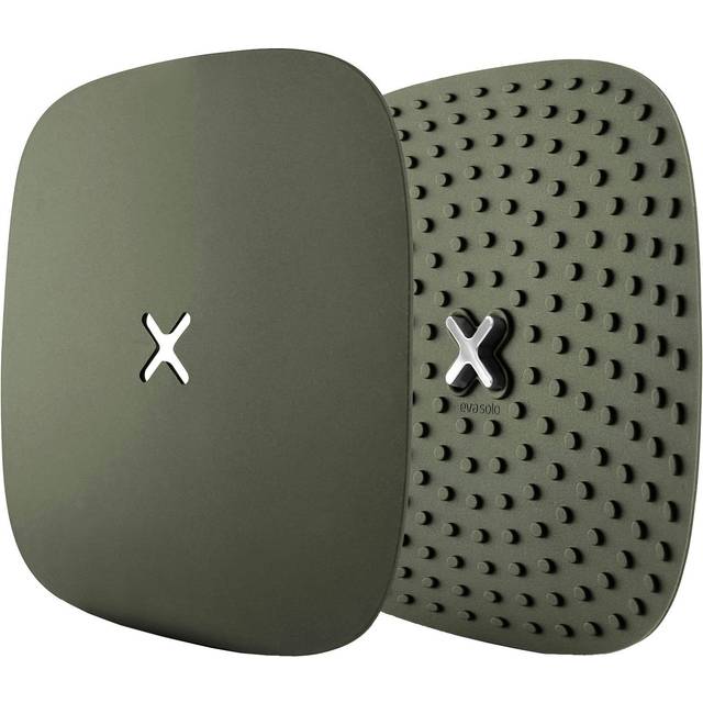 Eva Solo Green Tool pot holders with hook 18x18 cm 2-pack Green