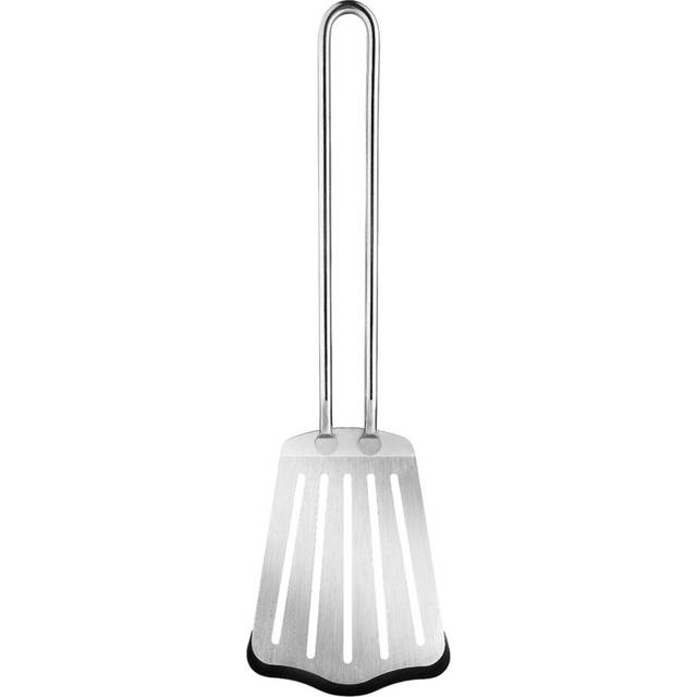 Long Spatula, Brushed Steel