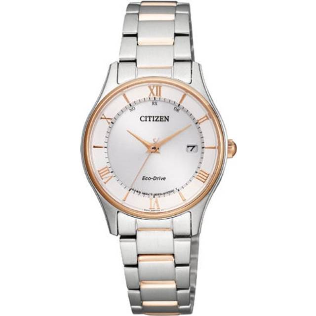 Citizen ES0002-57A ( Watch CITIZEN COLLECTION Eco-Drive radio-controlled Thin Combination Pair Model Pink Gold Women's)