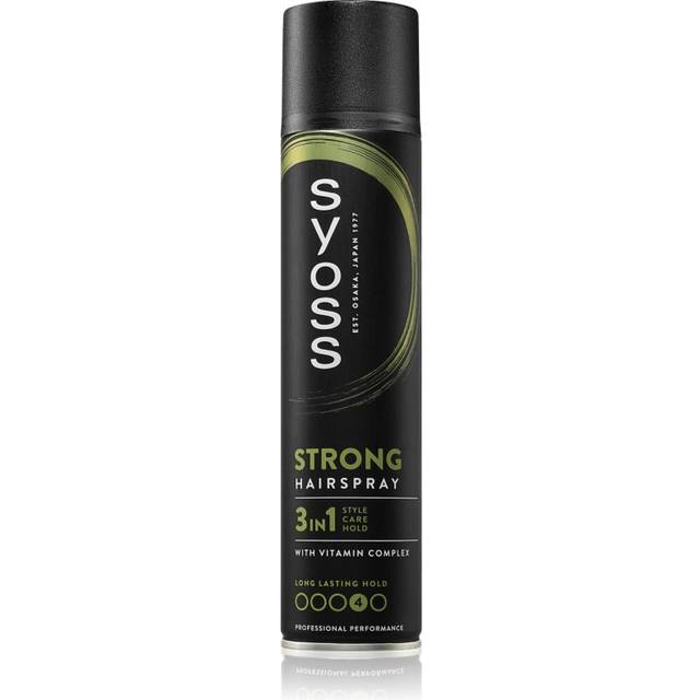 Syoss Strong Hold Hairspray Hårspray med extra stadga 3-i-1 300 ml