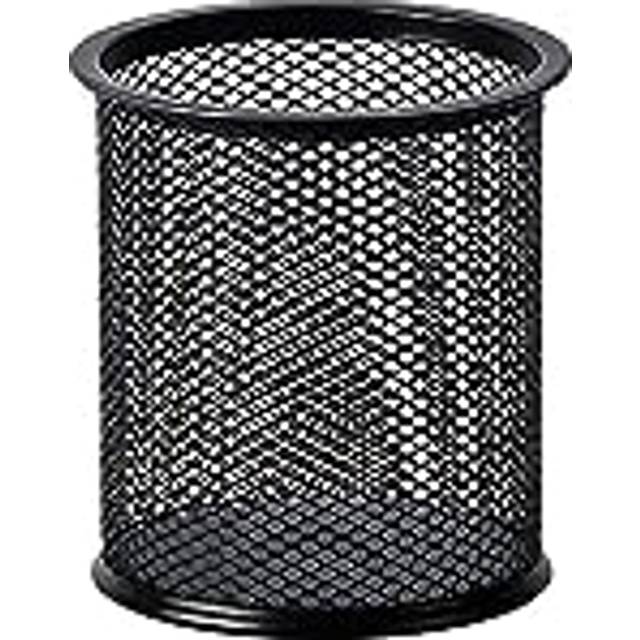 Amazon Basics Wire Mesh Pen Cup  Black