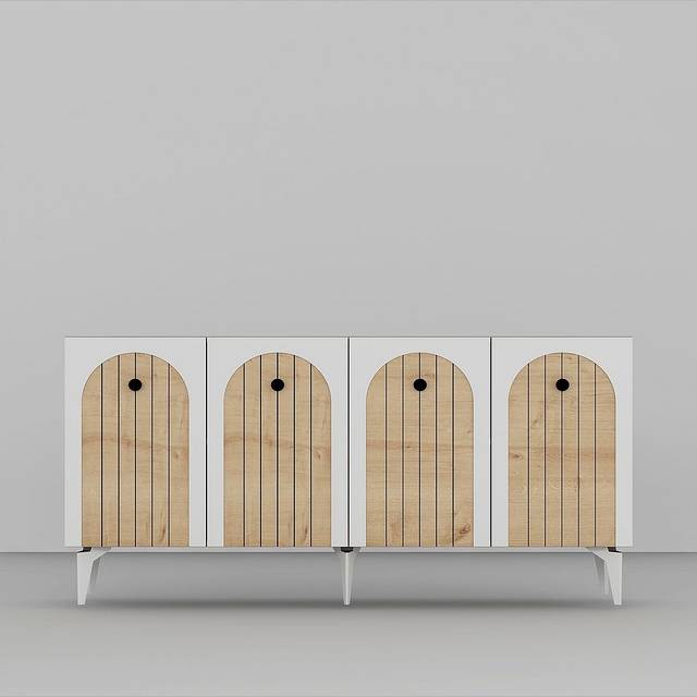 Hanah Home - Skänk Breda - Vit - Skänkar & sideboards - Från Homeroom