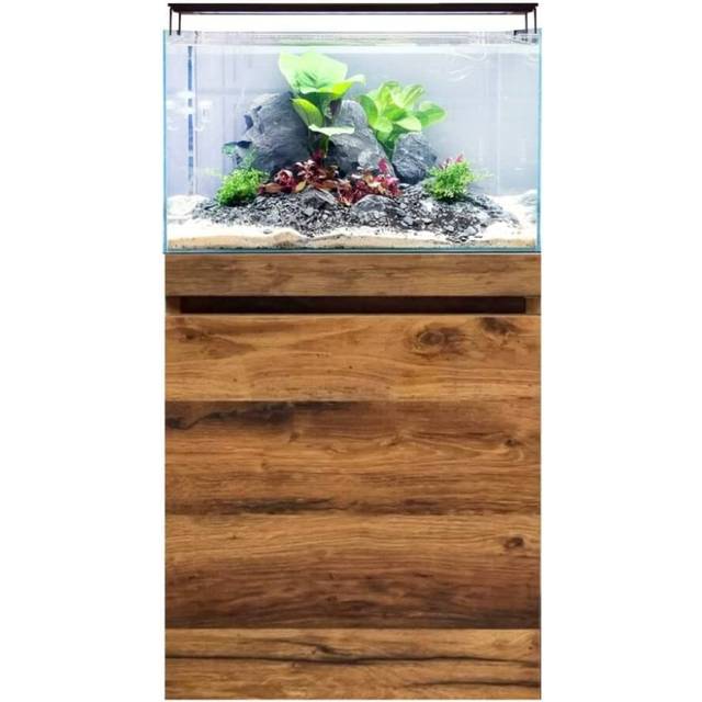 Fluval Visi-White 60 Kit - Aquarium and Cabinet - Hunton Oak Aquarium