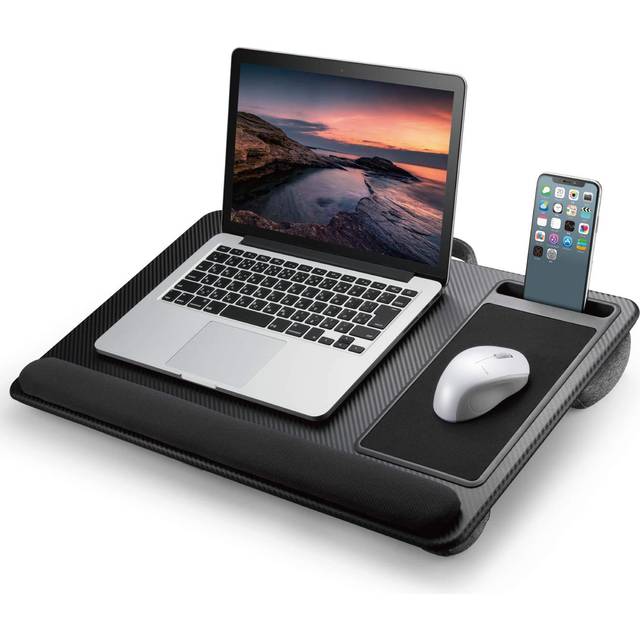 ELECOM notebook PC table with mouse wrist smartphone 17 width 575 x depth 360 x height 60 load 10 black pad, rest, stand, handle, inches, mm, svart