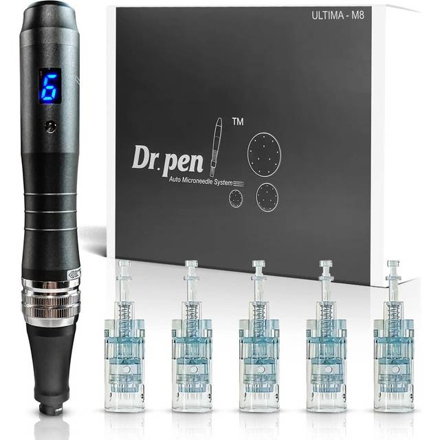 Dr. Pen Ultima M8 Microneedling Pen Professional Kit with 5pcs 16pin and 2pcs 36pin