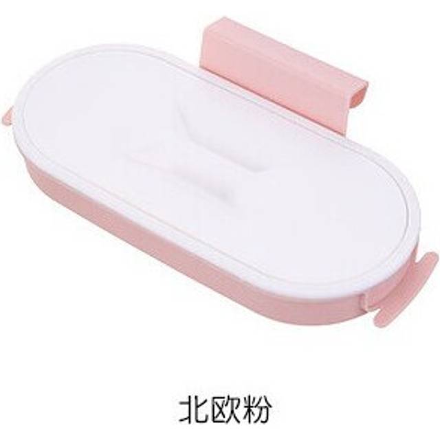 (a-Pink single layer) Garbage Bag Holder Kitchen Cabinet Door Basket Hanging Trash Can Waste Bin Garbage Rack Tool Storage Holder Kitchen Organizer
