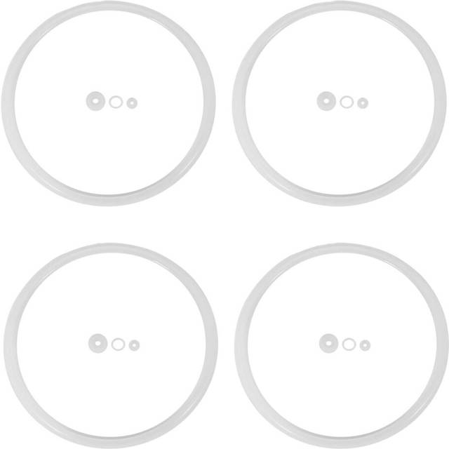 4X Replacement Silicone Rubber Electric Pressure Cooker Parts Sealing Ring Gasket Home 5-6L