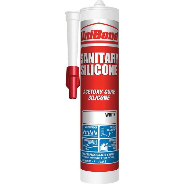 UniBond White Silicone Sanitary Sealant