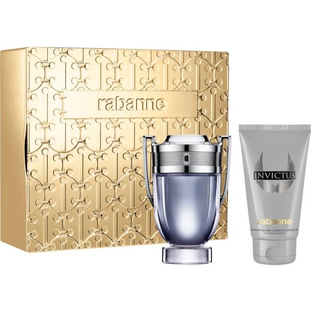 Paco Rabanne Invictus Gift Set 100ml EDT + 100ml All Over Shampoo