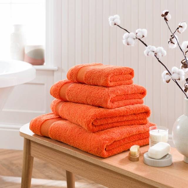Egyptian Cotton Towel - Burnt Orange
