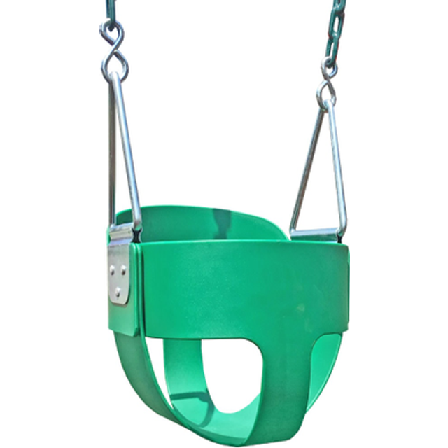 Bucket Toddler Swing with Chains