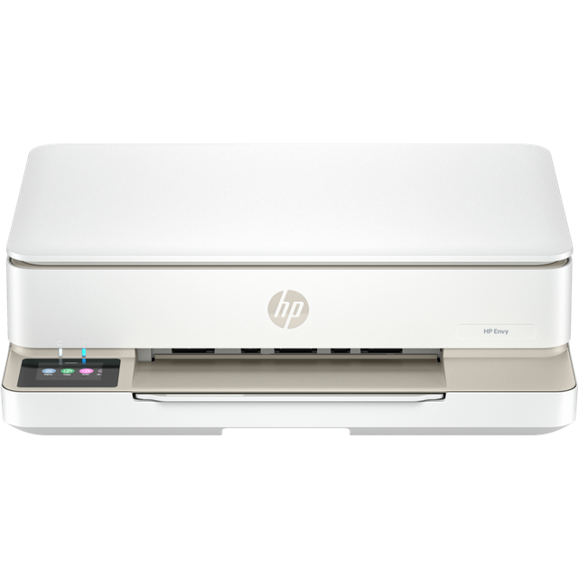 HP Envy 6132e All-in-One Inkjet Wireless Printer with Fax & 6 Months Instant Ink with HP, Silver/Grey