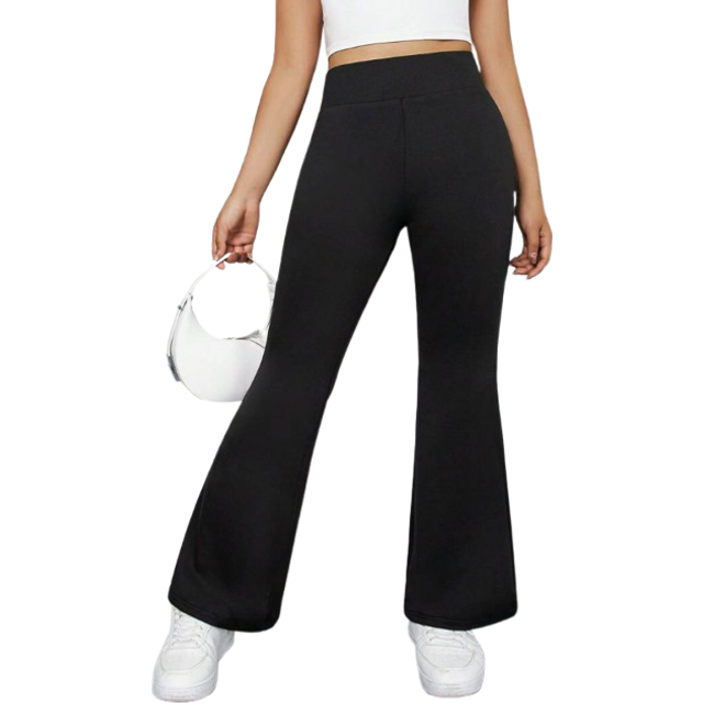 SHEIN Teen Girl Flared Casual Yoga Pants