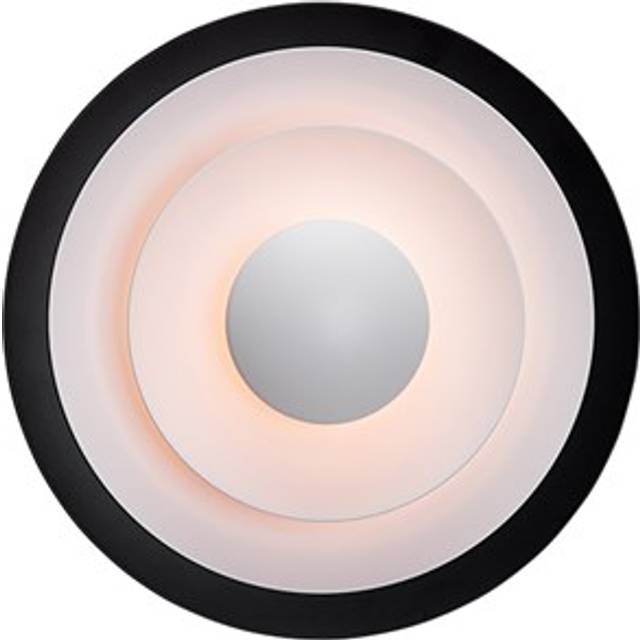 Belid - Diablo Wall Lamp LED Matt Black/Glossy Red Ø300mm
