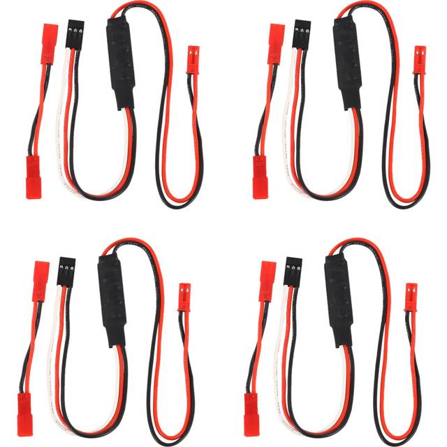 4X Winch CH3 Control Line Panel Remote Controller Receiver Cable for 1/10 RC Crawler Axial SCX10 TRX4