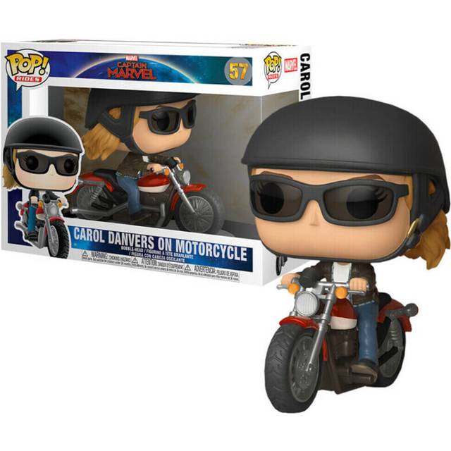 Funko Pop! Captain - Carol Danvers On Motorcycle Vinyl Figure #57