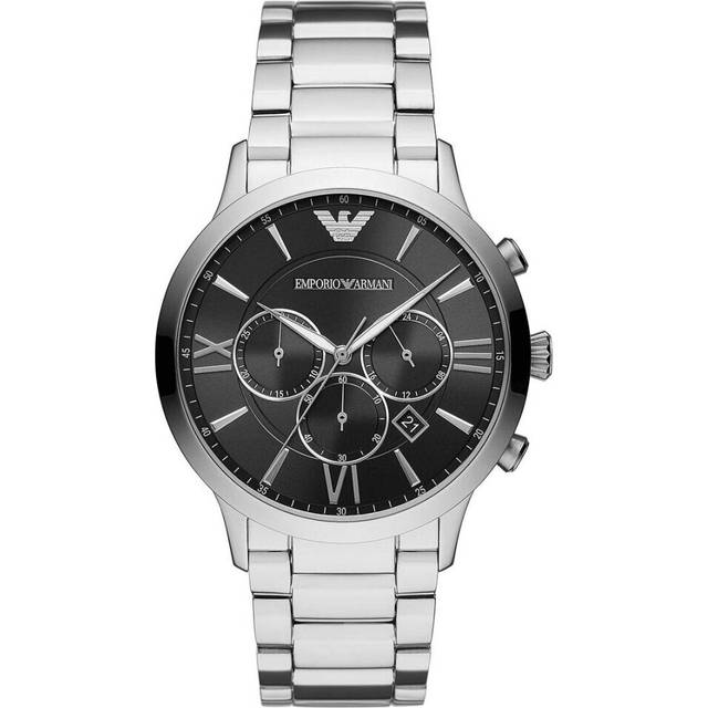 Emporio Armani AR11208 Giovanni Chronograph Quartz Men's Watch - Grey