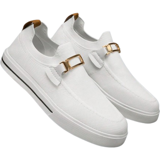 SHEIN Men&#39;s Lightweight, Comfortable Slip-On Sneakers, Casual Skate Shoes, Non-Slip And Breathable, Suitable For All Seasons