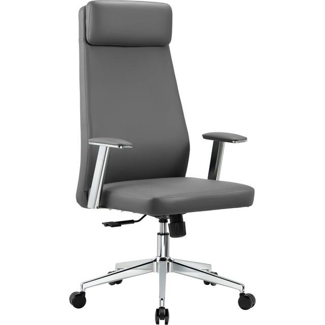 Brayden Studio YORK OFFICE CHAIR Gray 63cm W X 75cm D