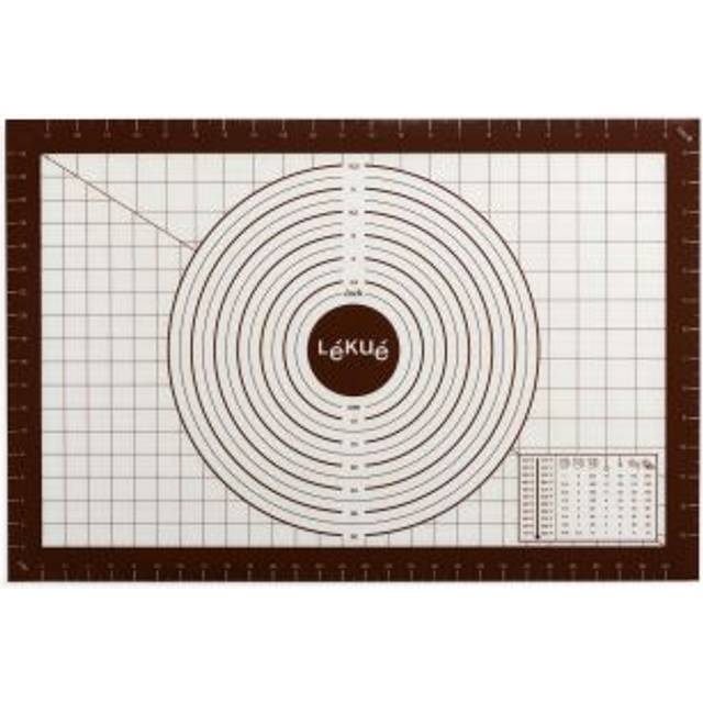 Lekue Non-stick Silicone Pastry Mat, 60x40 cm, White