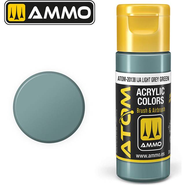 ATOM COLOR IJA Light Grey Green 20ml Model Paint Ammo by Mig 20138
