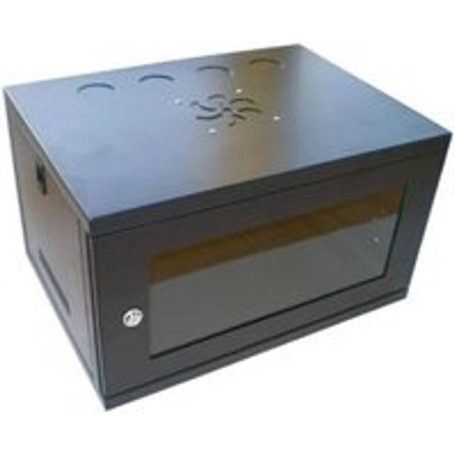 Xclio 6U 19" Rackmount Cabinet 450mm Deep Black