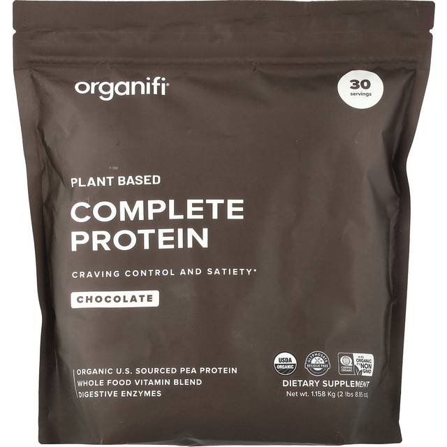 Organifi  Plant Based Complete Protein  Chocolate  2 lbs (8.85 oz)