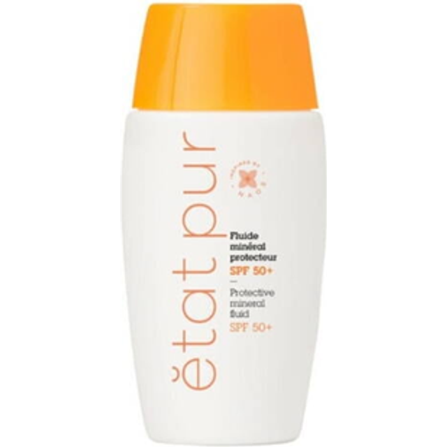 76186 État Pur Fluide Solaire SPF 50+ 100% Minéral Ultra-Fluide et Conçu Pour Toute la Famille.