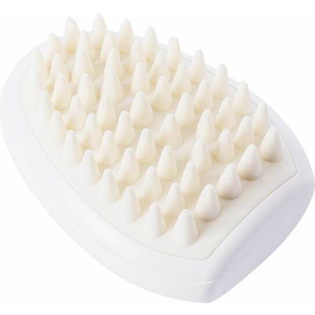(Oval) Pet Dog Silicone Comb Hair Removal Brush Smooth Surface Easy Cleaning