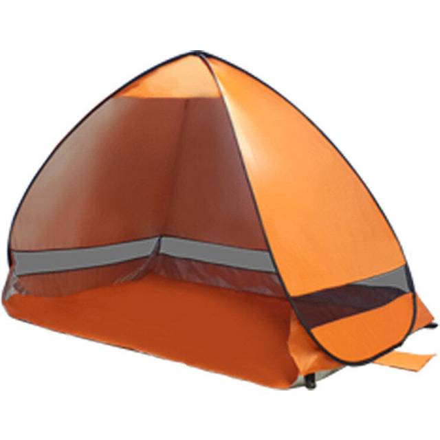 (Orange) Outdoor PopUp Tent Ultralight Beach Tents Shelter UV-Protective Automatic Tent Shade