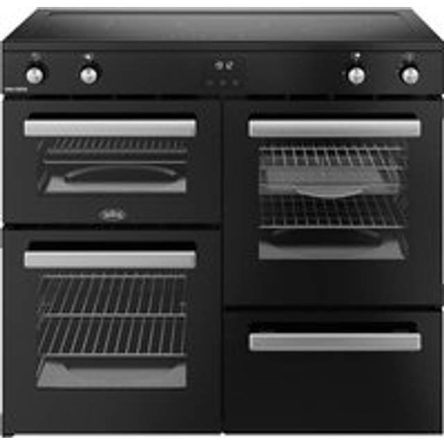 Belling BEL RCA COOKCENTRE 100Ei BLK Cookcentre 100cm Induction Range Cooker in Black