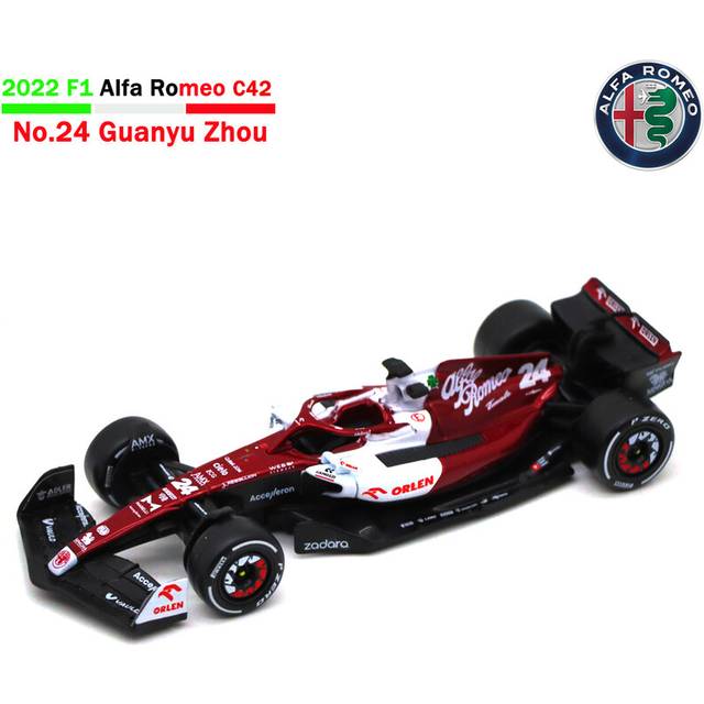(2022 F1 C42 No.24) 1/43  2023 F1 McLaren MCL60 #4 Lando Norris #81Oscar Piastri Racing Cars