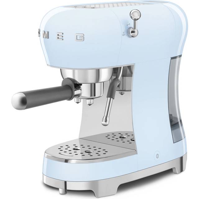 ECF02 Espresso Coffee Machine with Steam Wand - Blue - One Size