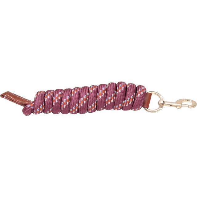 Luxury round lanyard T de T - Rouge