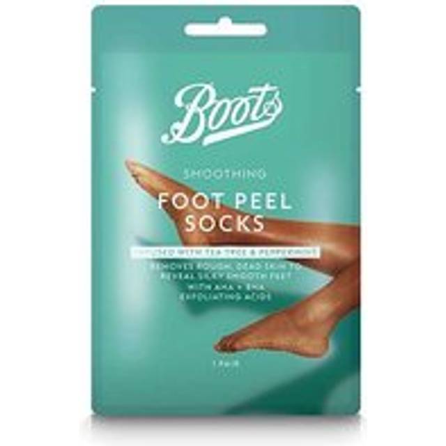 Boots Smoothing Foot Peel Socks - Tea Tree & Peppermint