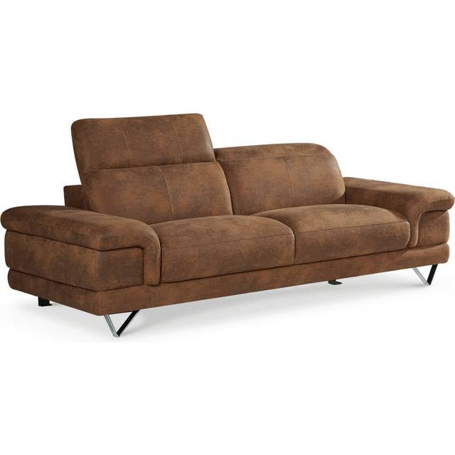 Upholstered Sofa - Brown (3)