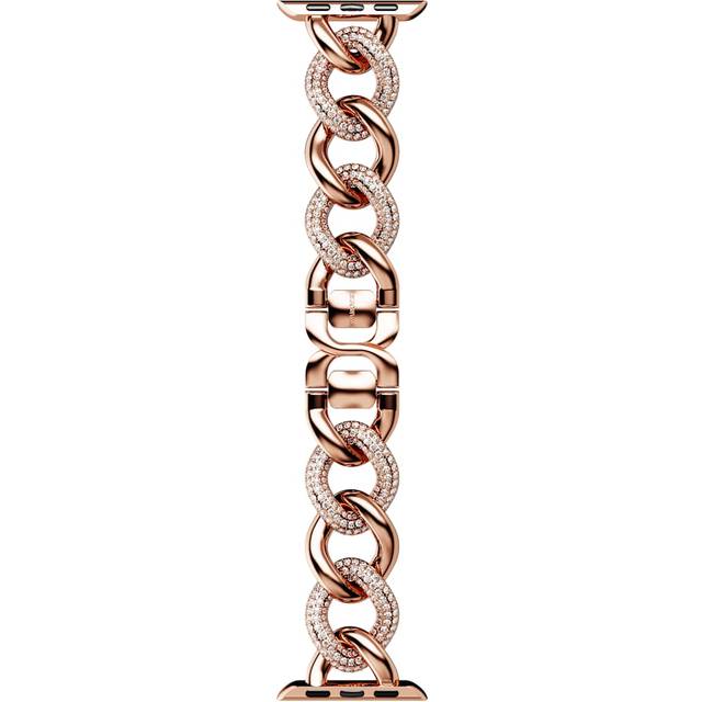 Chain strap, For Apple Watch® 40 mm & 41mm, Rose gold tone, Rose gold-tone finish