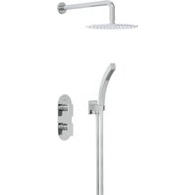 Frammento Chrome Concealed Shower + Fixed Head frammento shwr PK2 - Bristan