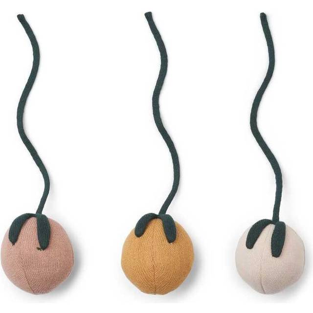Liewood leksaker till babygym Grace 3-pack, peach/apple blossom multi mix