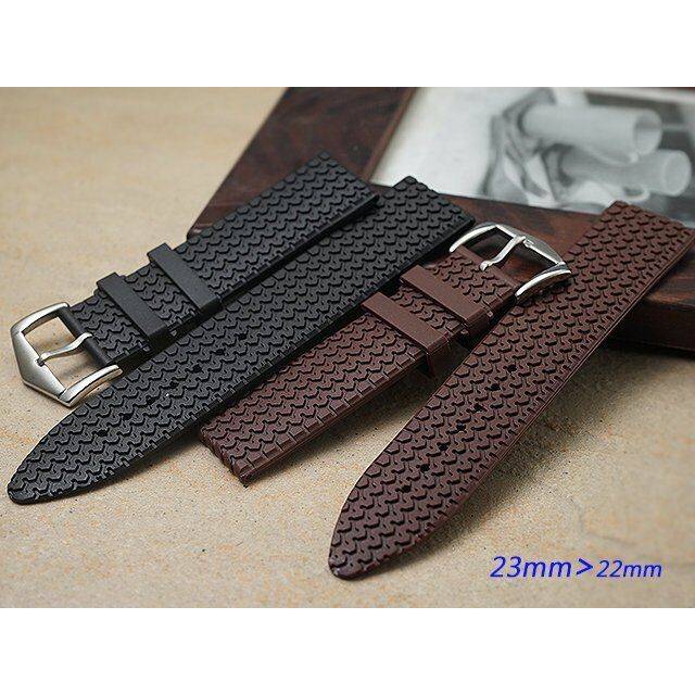 MiLTAT 20mm Super-O Watch Band compatible with Seiko Sumo SBDC001 SBDC003 SBDC031 SBDC081