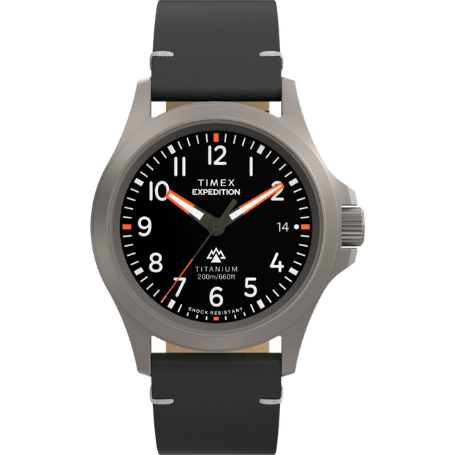 Timex Gents Expedition North Titanium 38mm 20ATM Watch TW2W78000