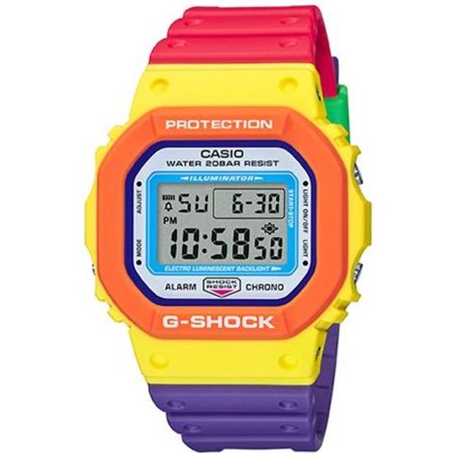 CASIO G-Shock Square 'Yellow' DW-5610DN-9PR - yellow - Free