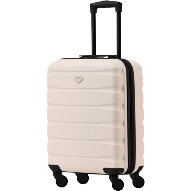 55x40x20cm Ryanair (Priority) easyJet Jet2 Large Cabin Carry Suitcase - Cream
