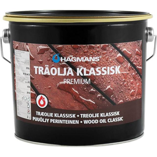 Träolja Klassisk Premium 3L Hagmans