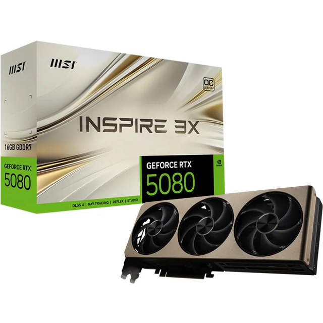 GeForce RTX 5080 16G INSPIRE 3X OC