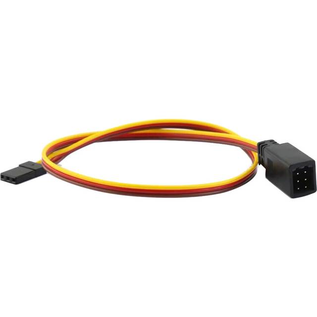 1Pcs 1 to 2 3Pin Servo Extension Lead Wire Cable for RC Futaba JR Male to Female 35.5cm