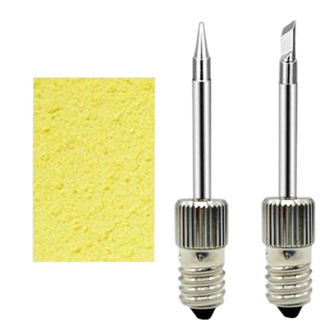 Soldering Tips USB Iron Replacement Welding for E10 Interface(Tip B+Tip K)